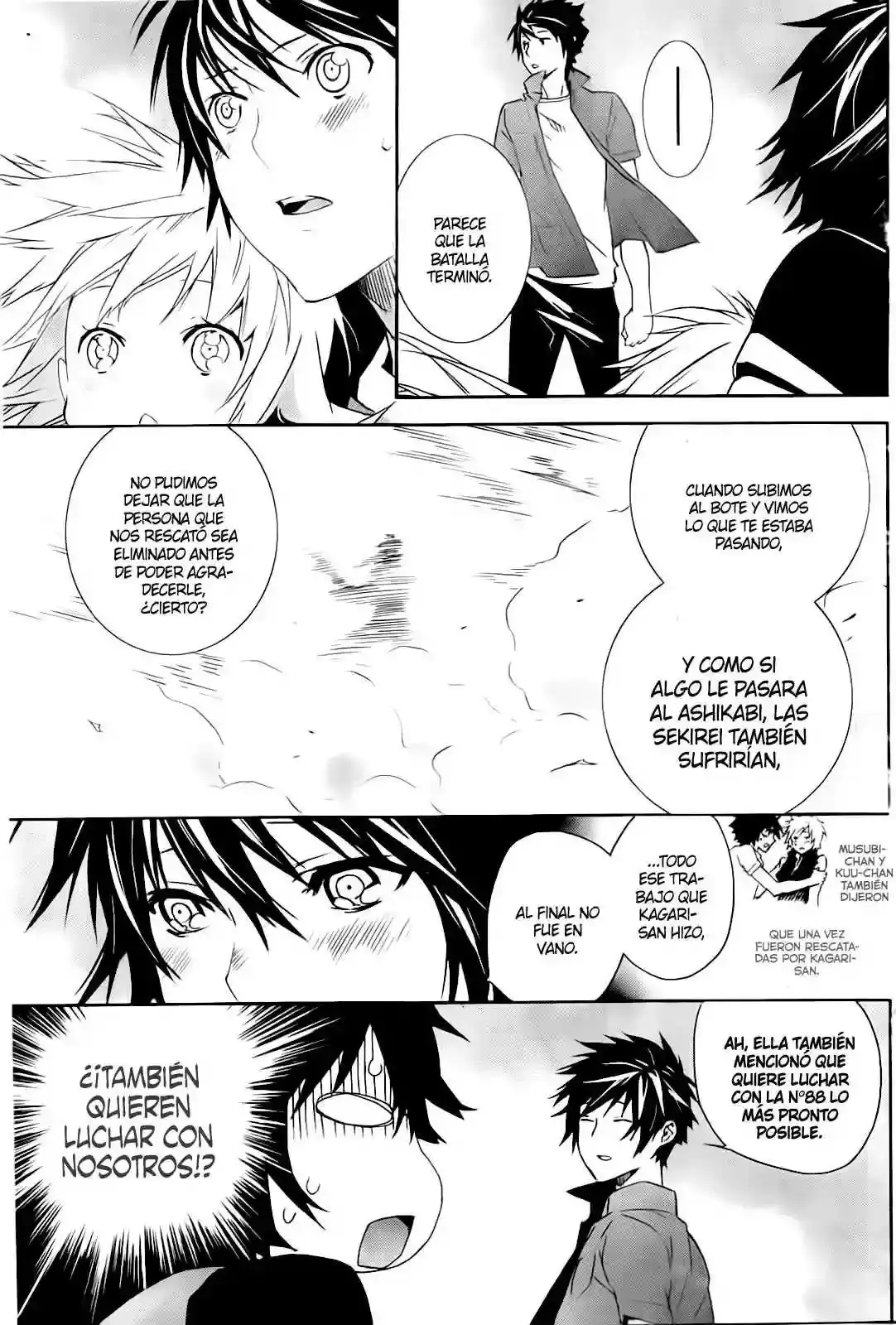 Sekirei capítulo 124, página 9