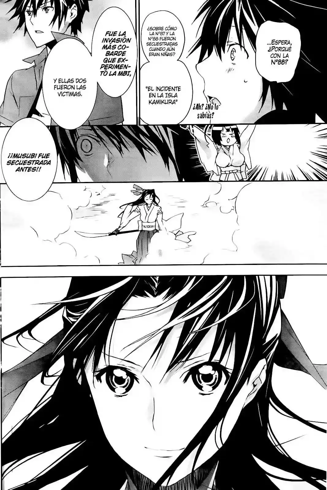 Sekirei capítulo 124, página 10