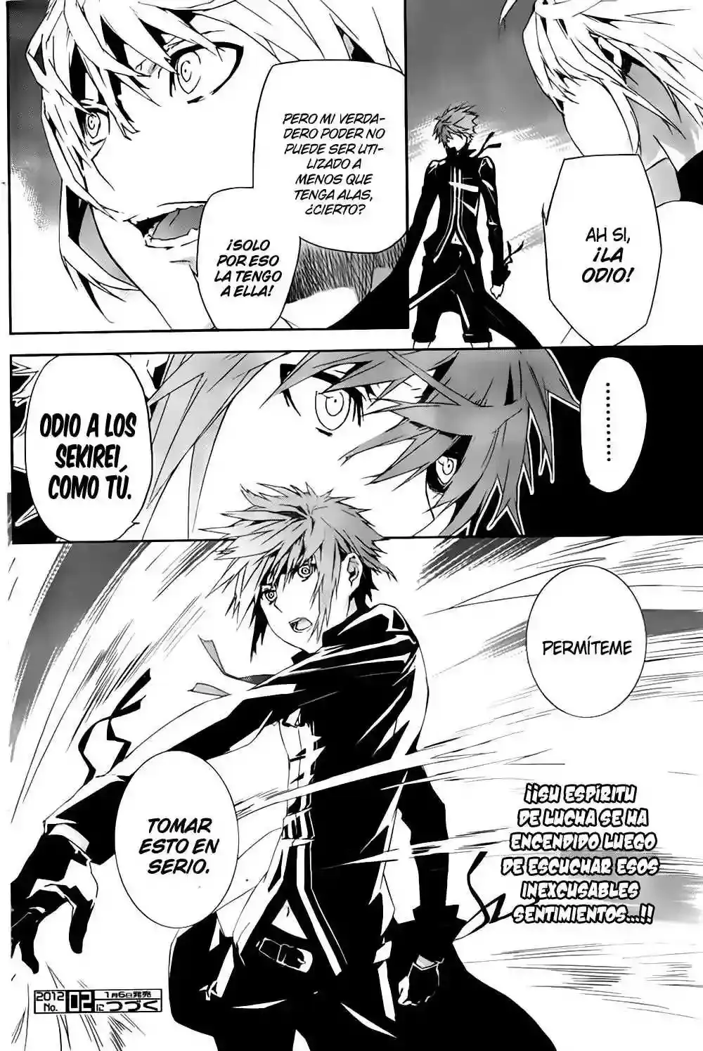 Sekirei capítulo 124, página 14