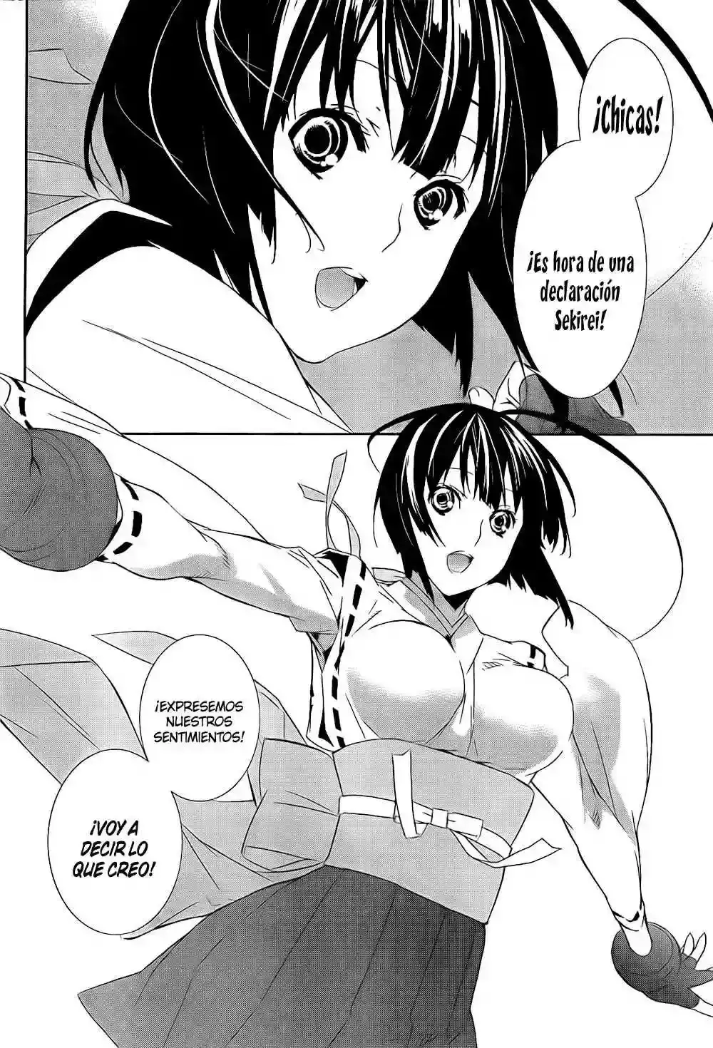 Sekirei capítulo 126, página 8