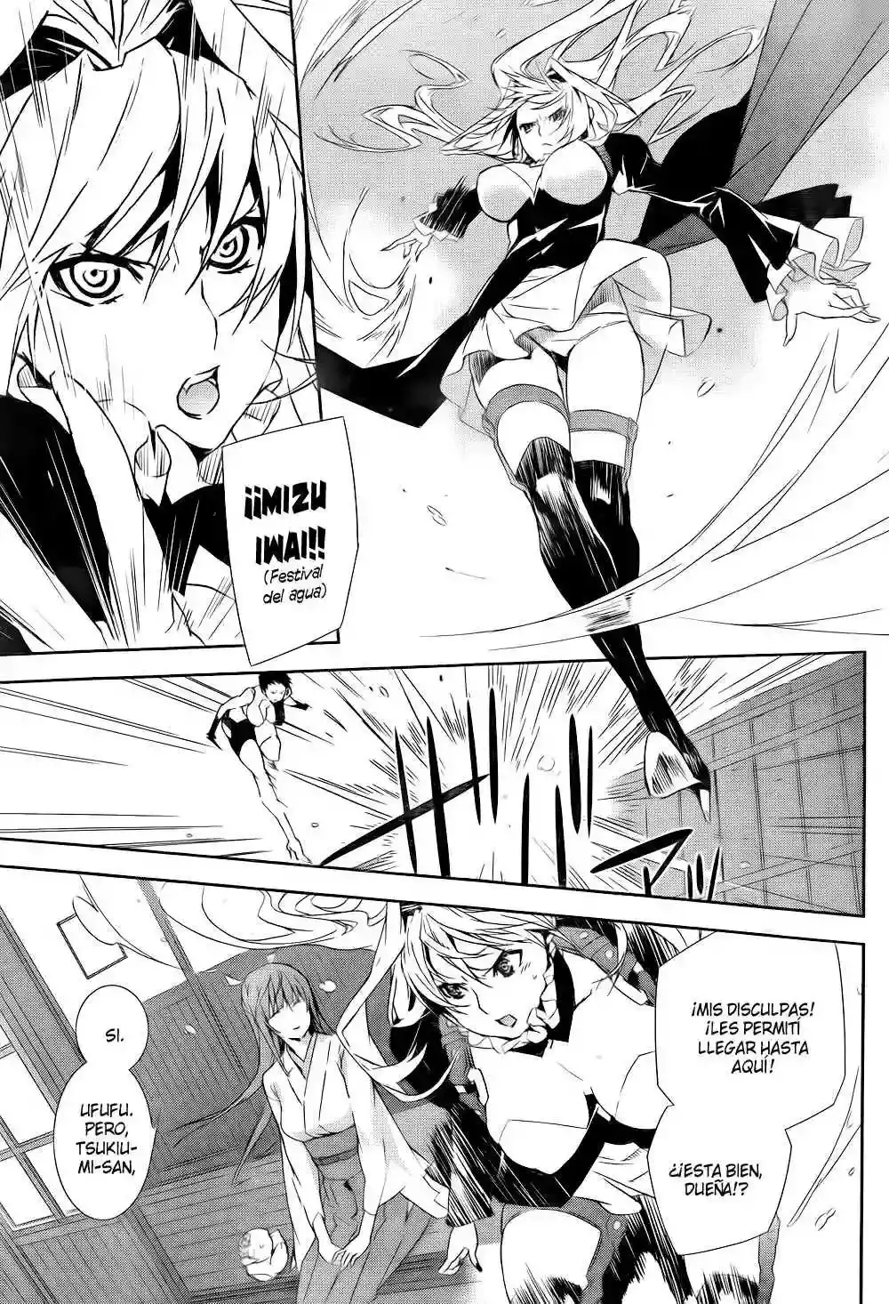 Sekirei capítulo 128, página 6