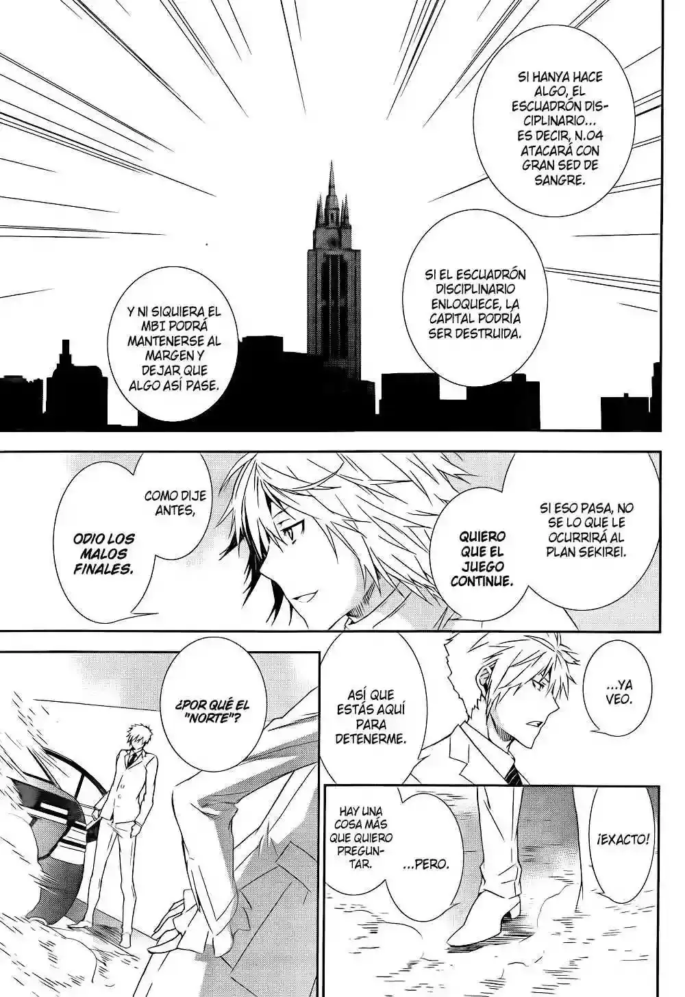 Sekirei capítulo 128, página 10