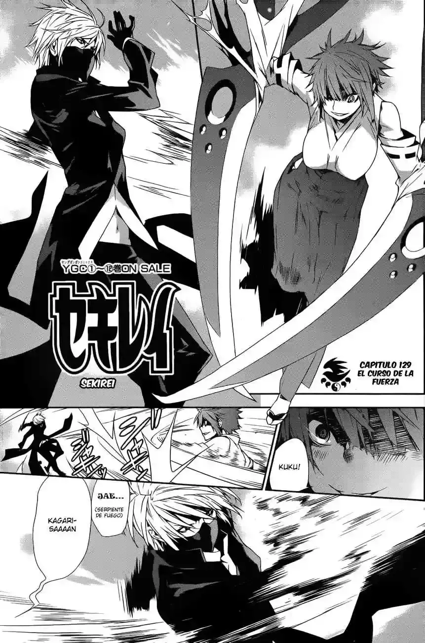Sekirei capítulo 129, página 2