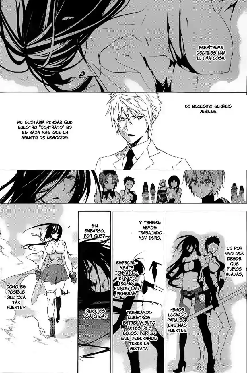 Sekirei capítulo 129, página 10