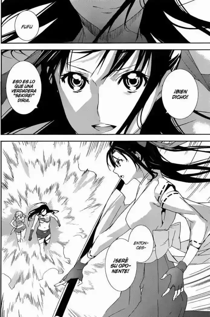 Sekirei capítulo 130, página 5