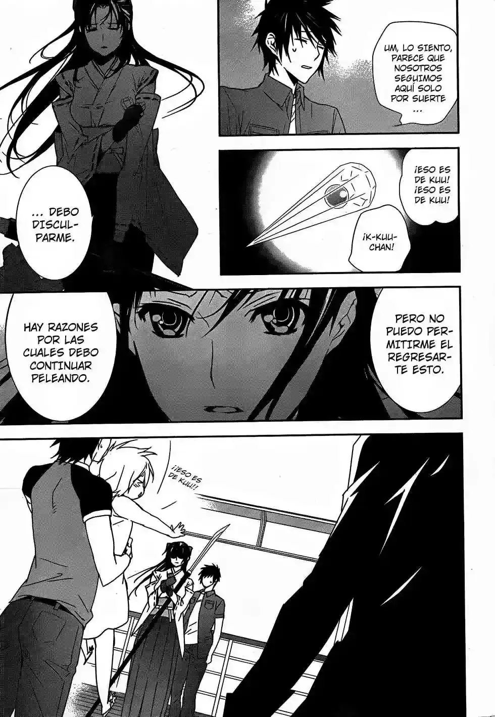 Sekirei capítulo 133, página 14