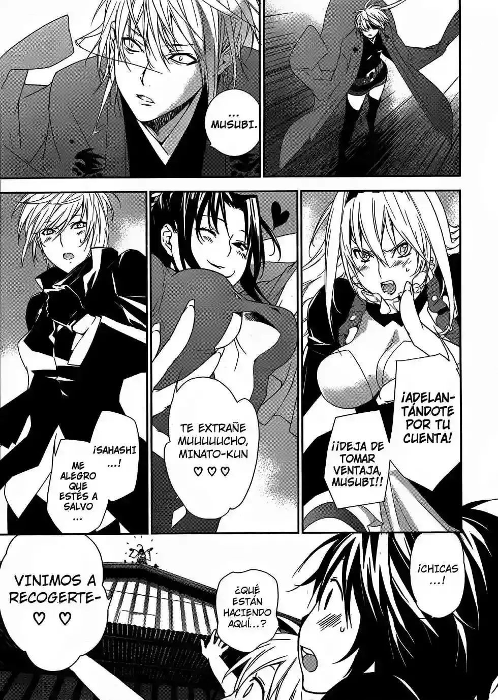 Sekirei capítulo 133, página 15