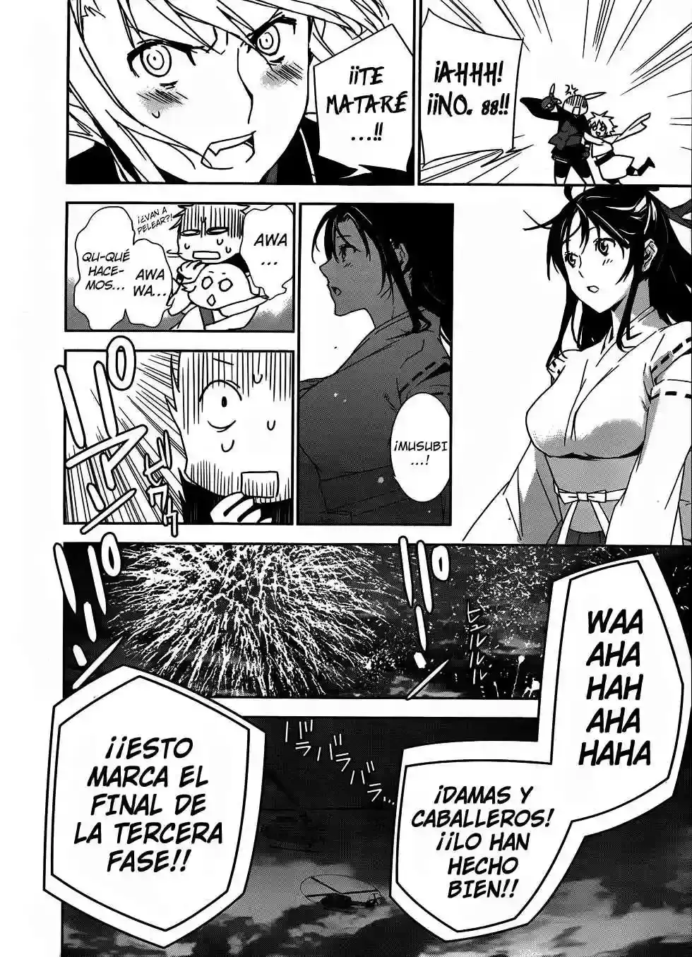 Sekirei capítulo 133, página 16