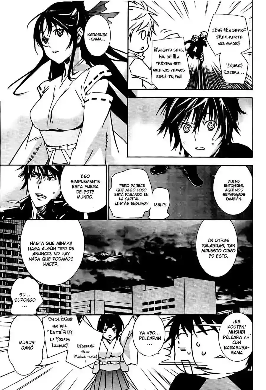 Sekirei capítulo 134, página 8
