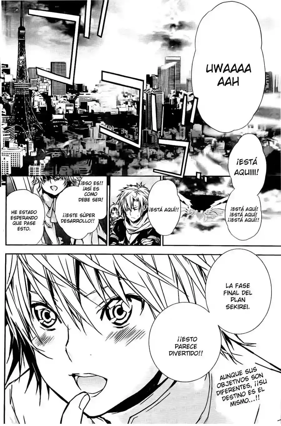 Sekirei capítulo 134, página 17