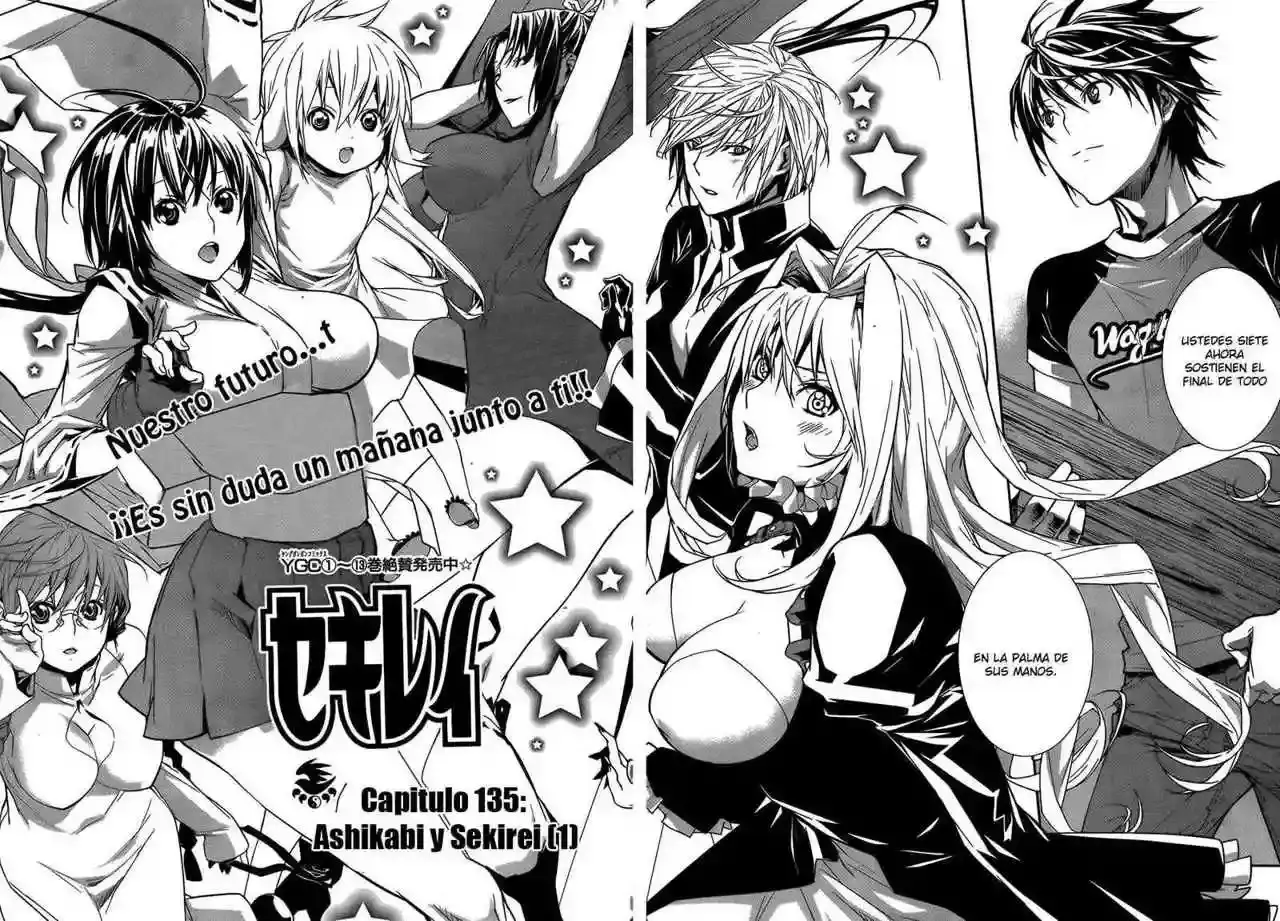 Sekirei capítulo 135, página 5