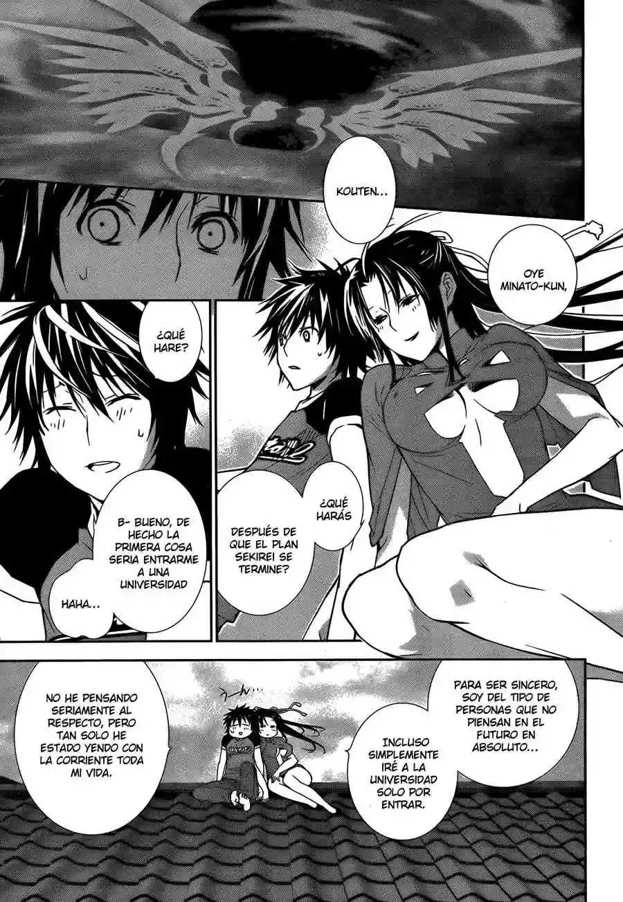 Sekirei capítulo 135, página 17