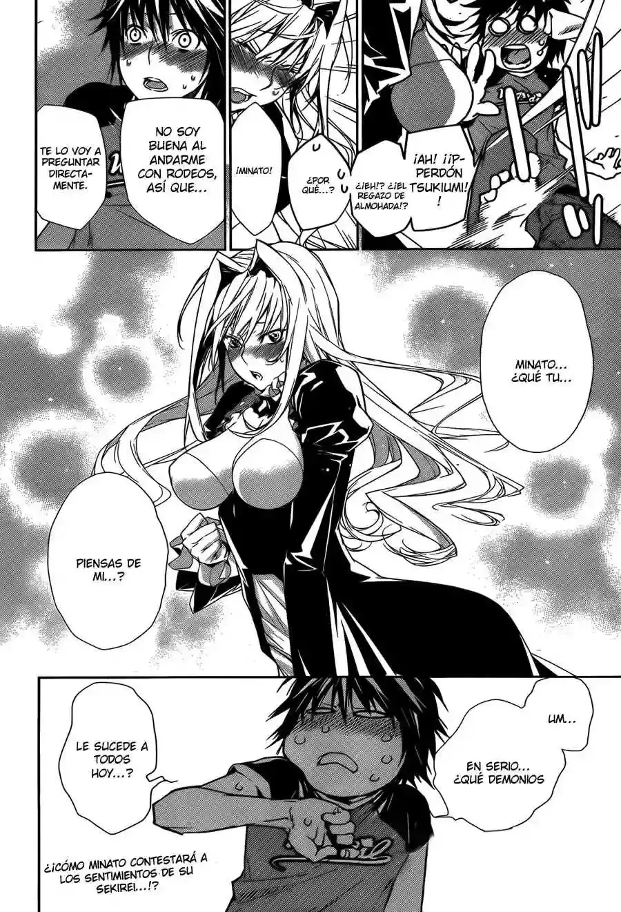 Sekirei capítulo 135, página 24