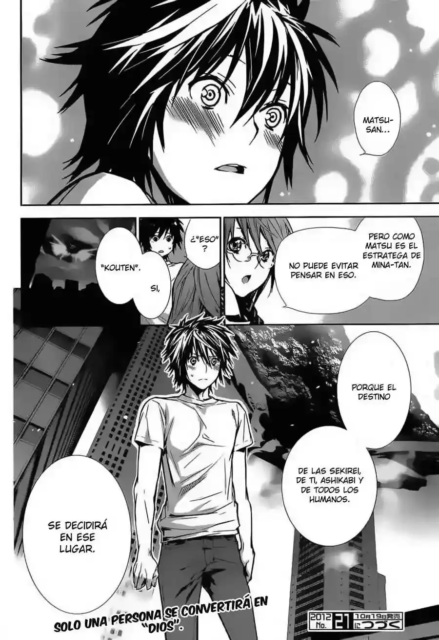 Sekirei capítulo 136, página 17