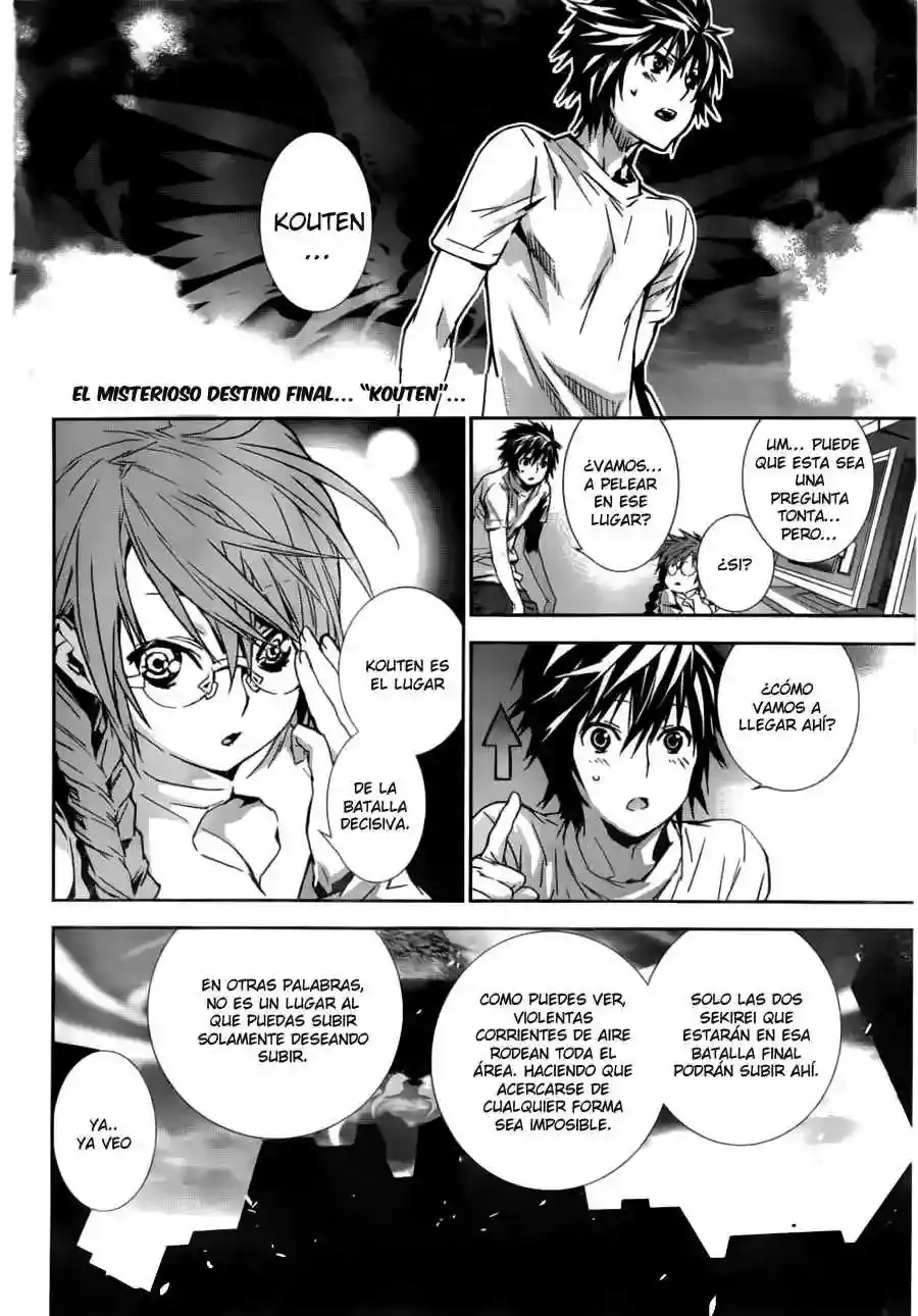 Sekirei capítulo 137, página 3