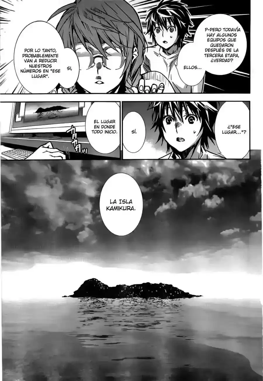 Sekirei capítulo 137, página 4