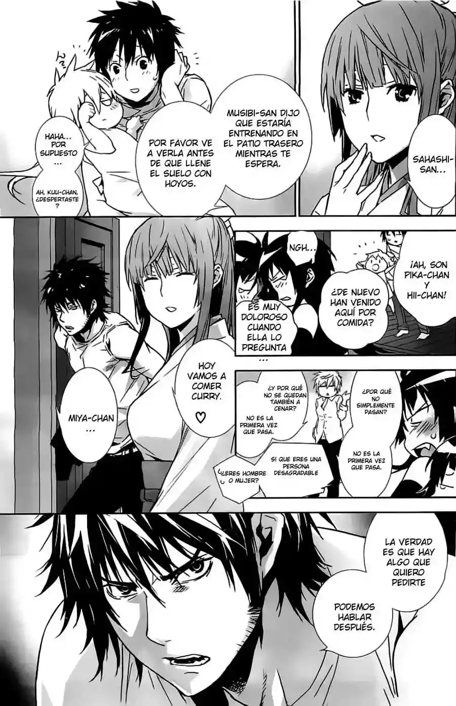 Sekirei capítulo 138, página 6