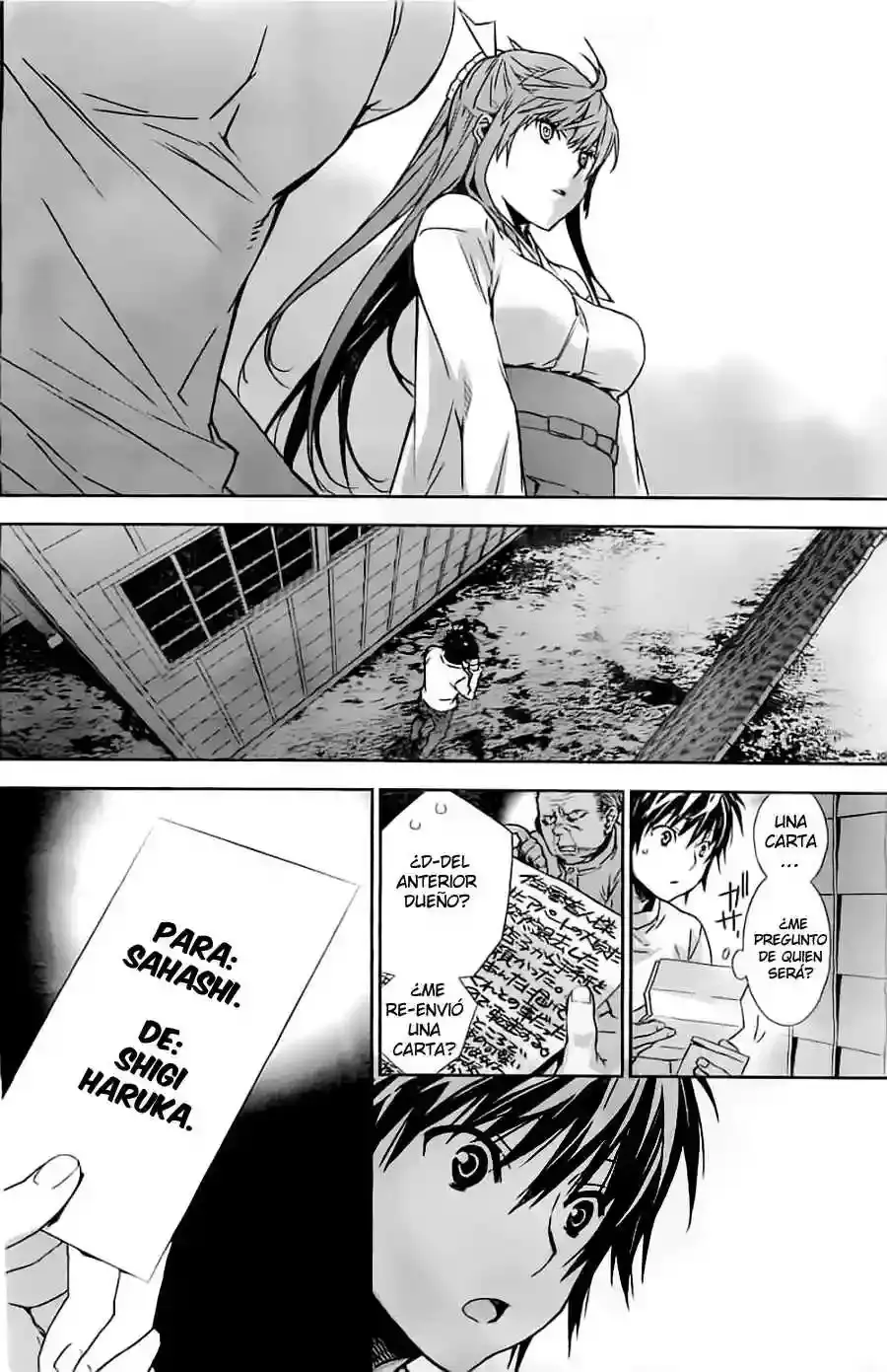 Sekirei capítulo 138, página 7