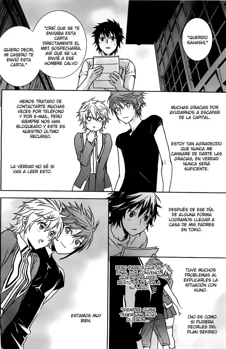 Sekirei capítulo 138, página 9