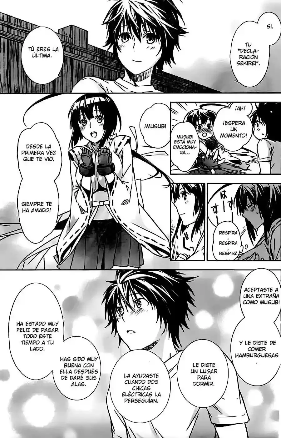 Sekirei capítulo 138, página 16