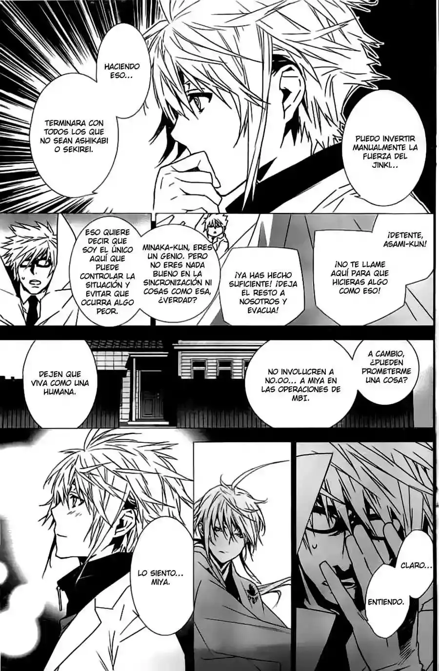 Sekirei capítulo 139, página 14