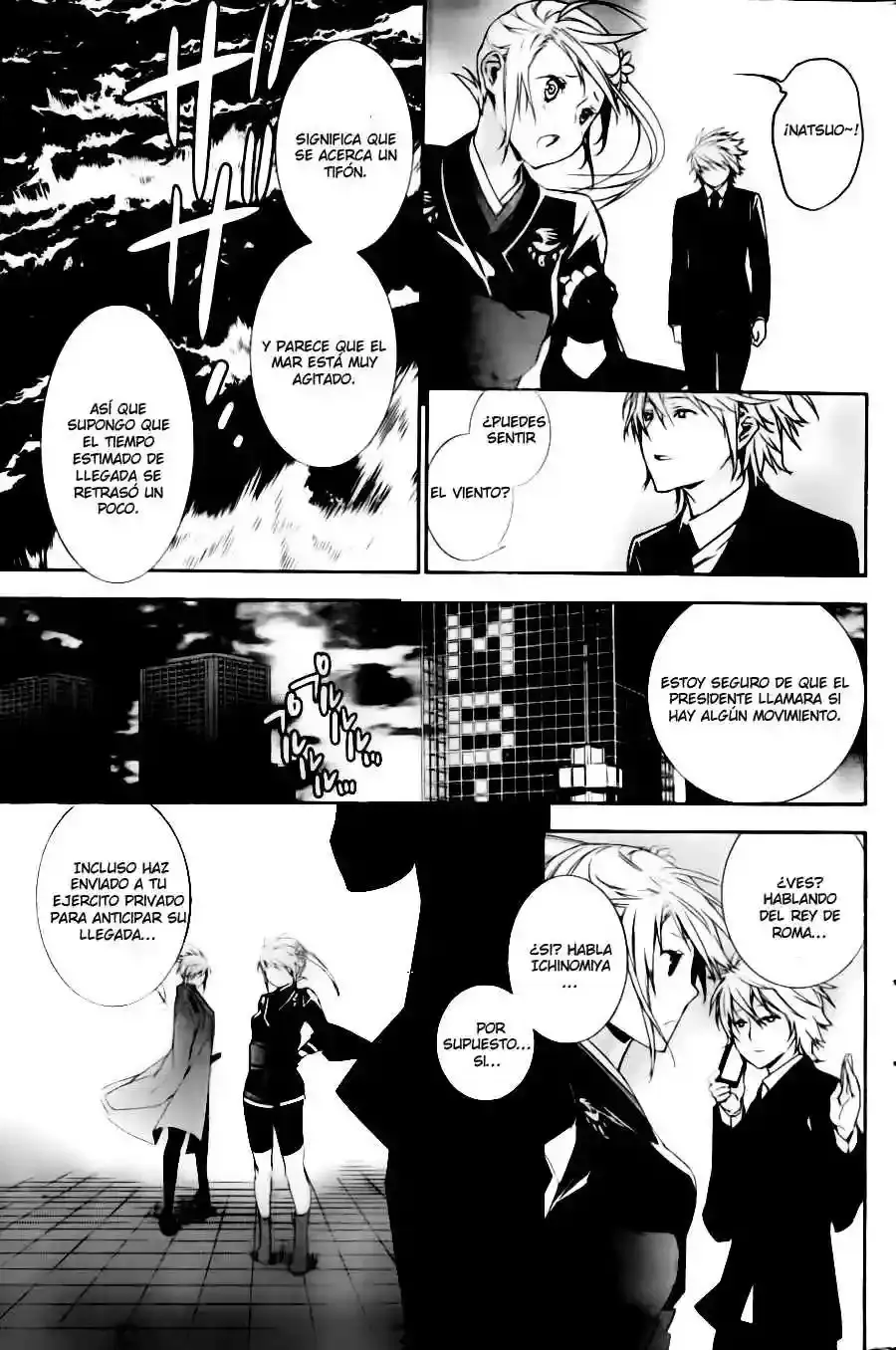 Sekirei capítulo 140, página 4