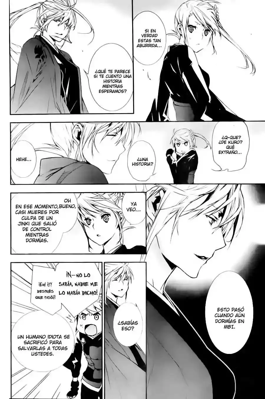 Sekirei capítulo 140, página 5