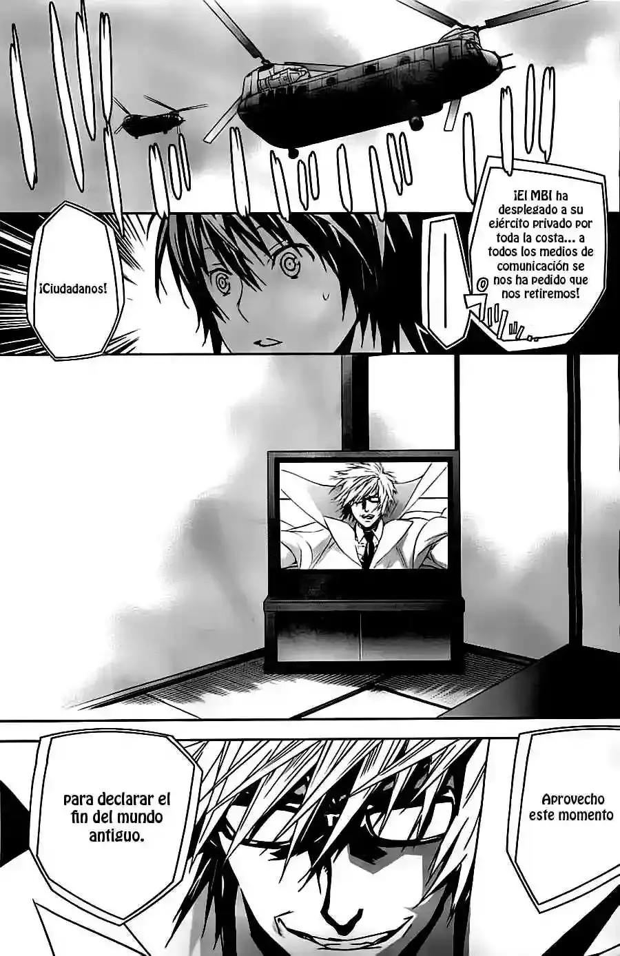 Sekirei capítulo 141, página 4