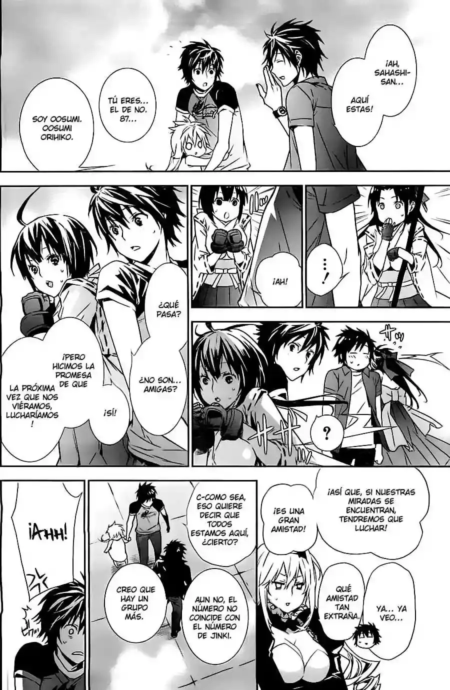 Sekirei capítulo 141, página 13