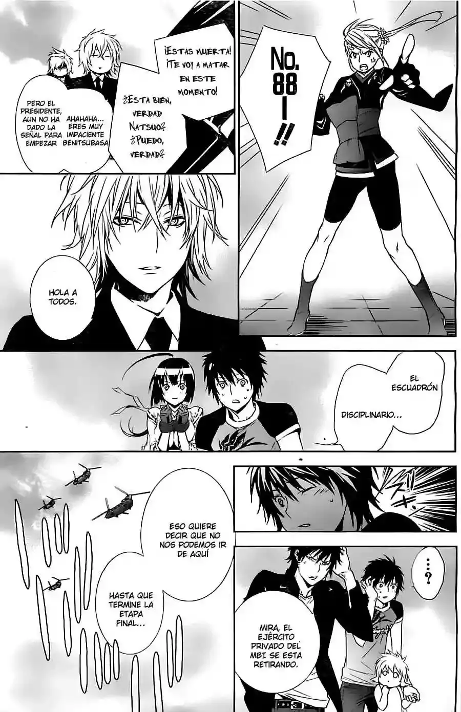 Sekirei capítulo 141, página 14