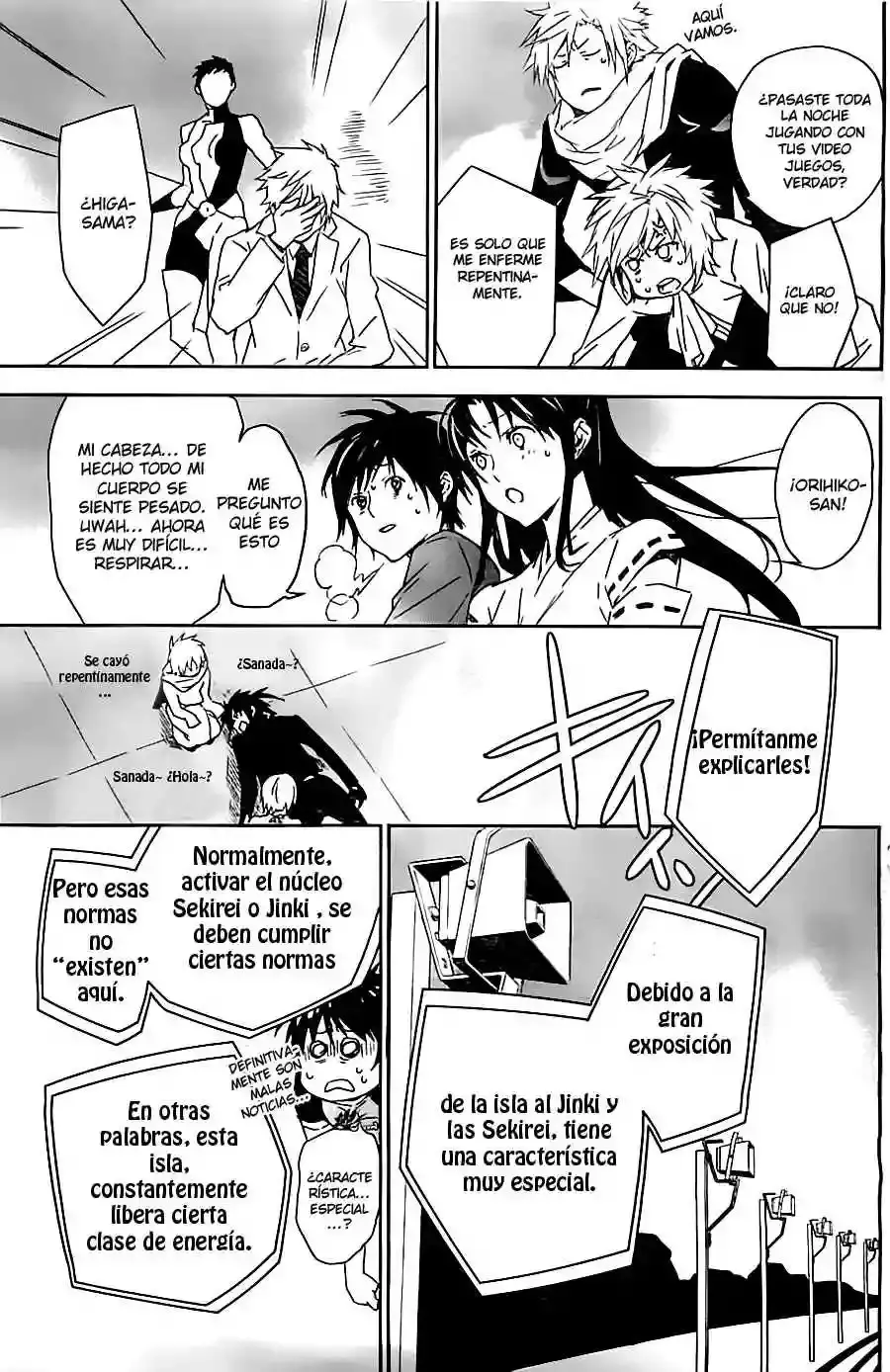 Sekirei capítulo 141, página 16