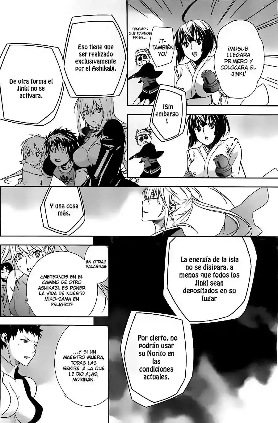 Sekirei capítulo 142, página 5