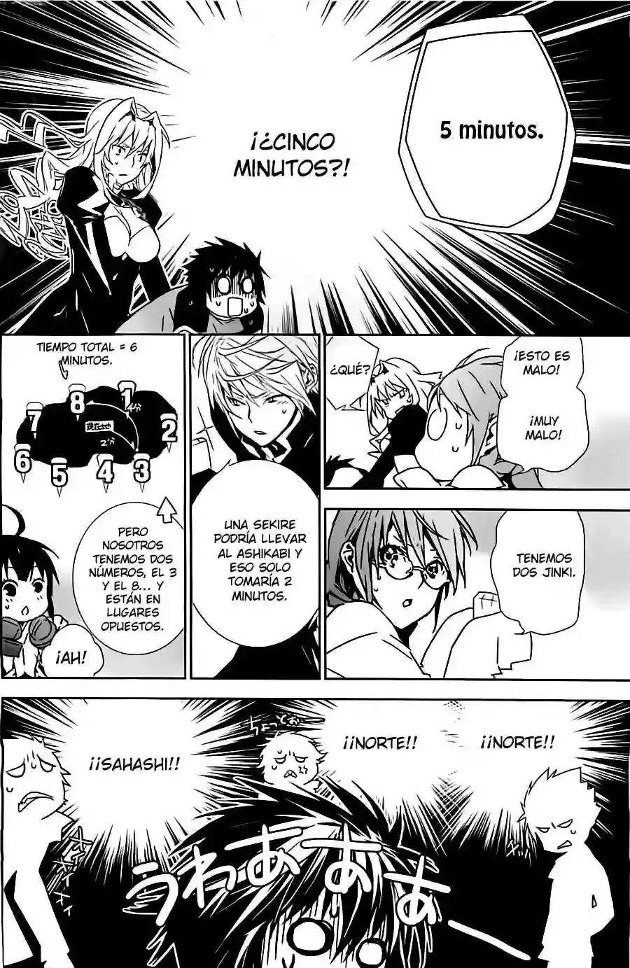 Sekirei capítulo 142, página 7