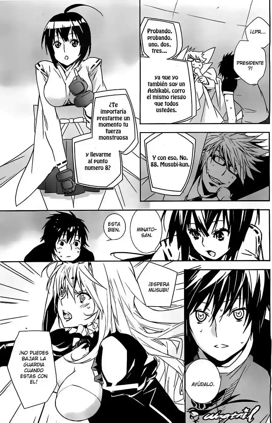 Sekirei capítulo 142, página 12