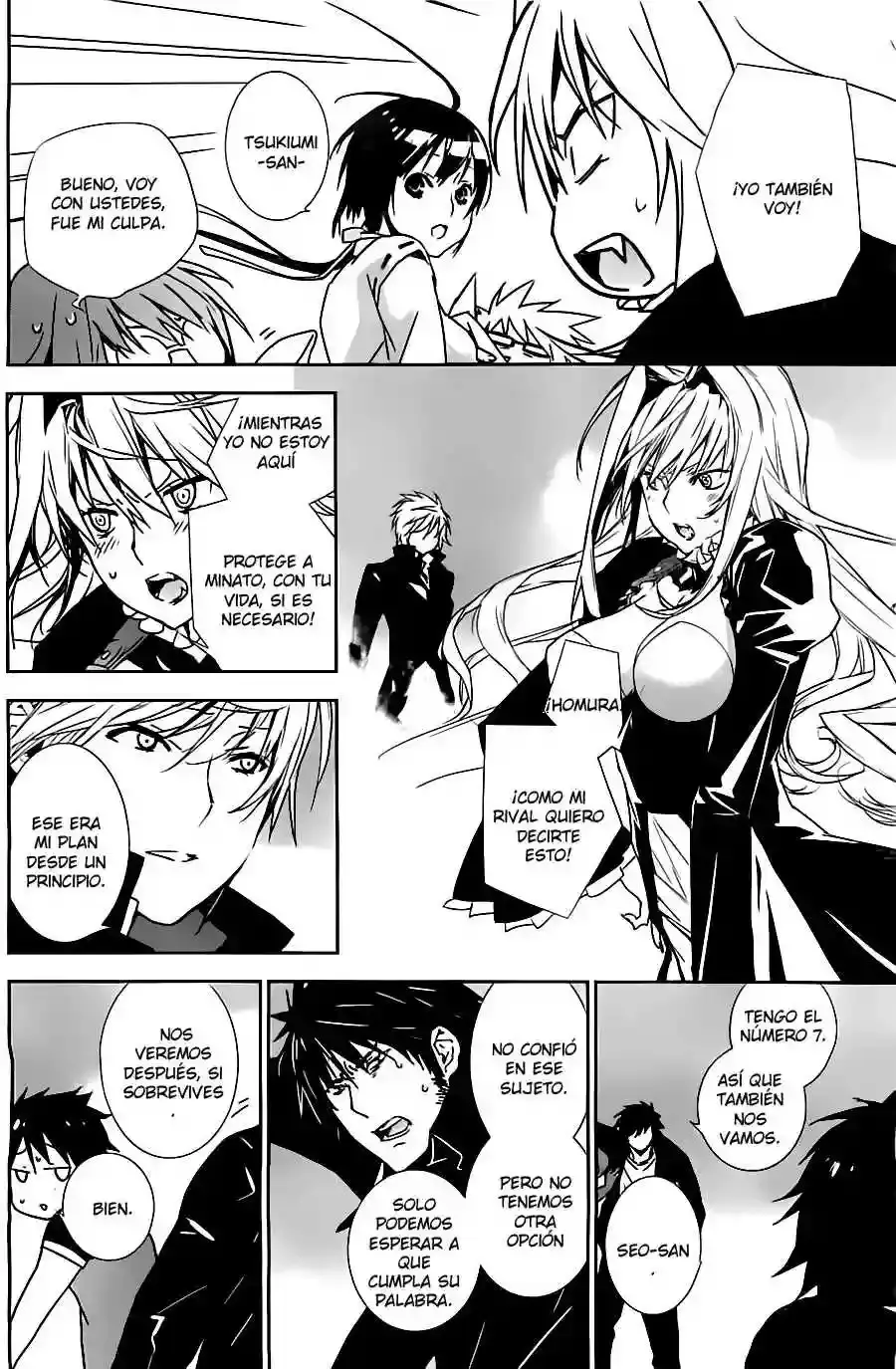 Sekirei capítulo 142, página 13