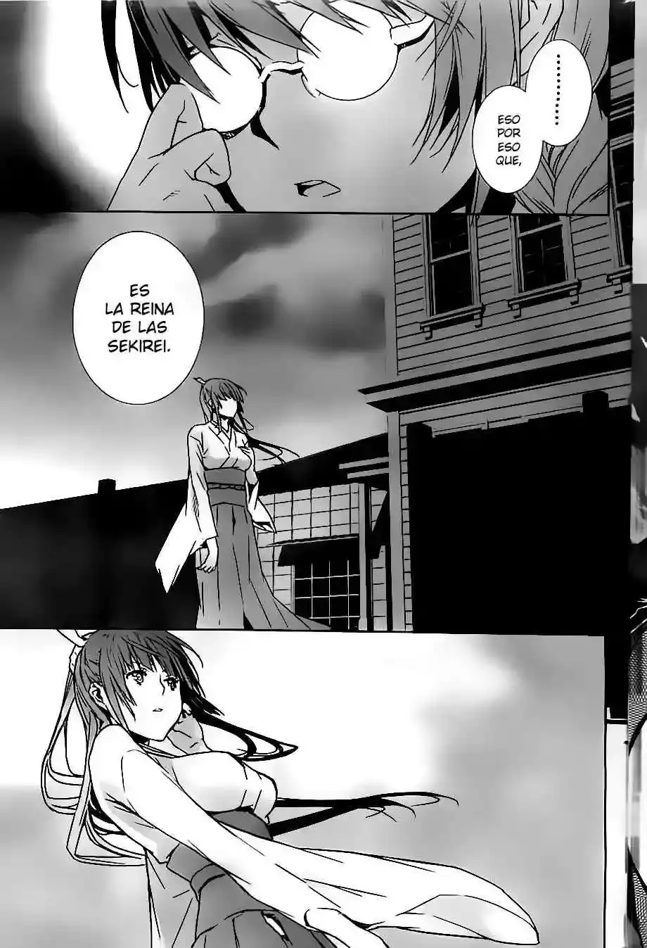 Sekirei capítulo 143, página 13