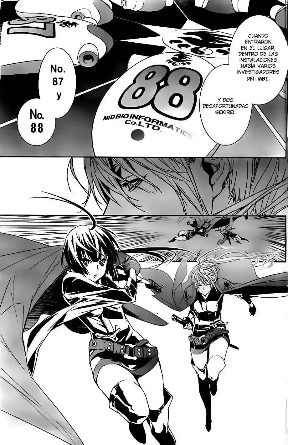 Sekirei capítulo 144, página 4