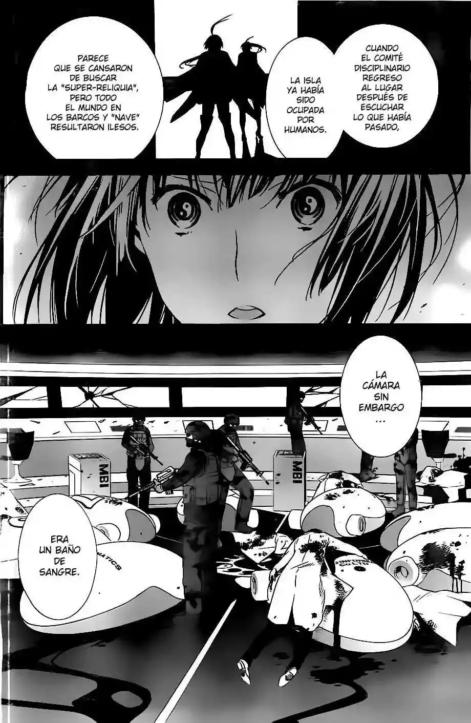 Sekirei capítulo 144, página 5