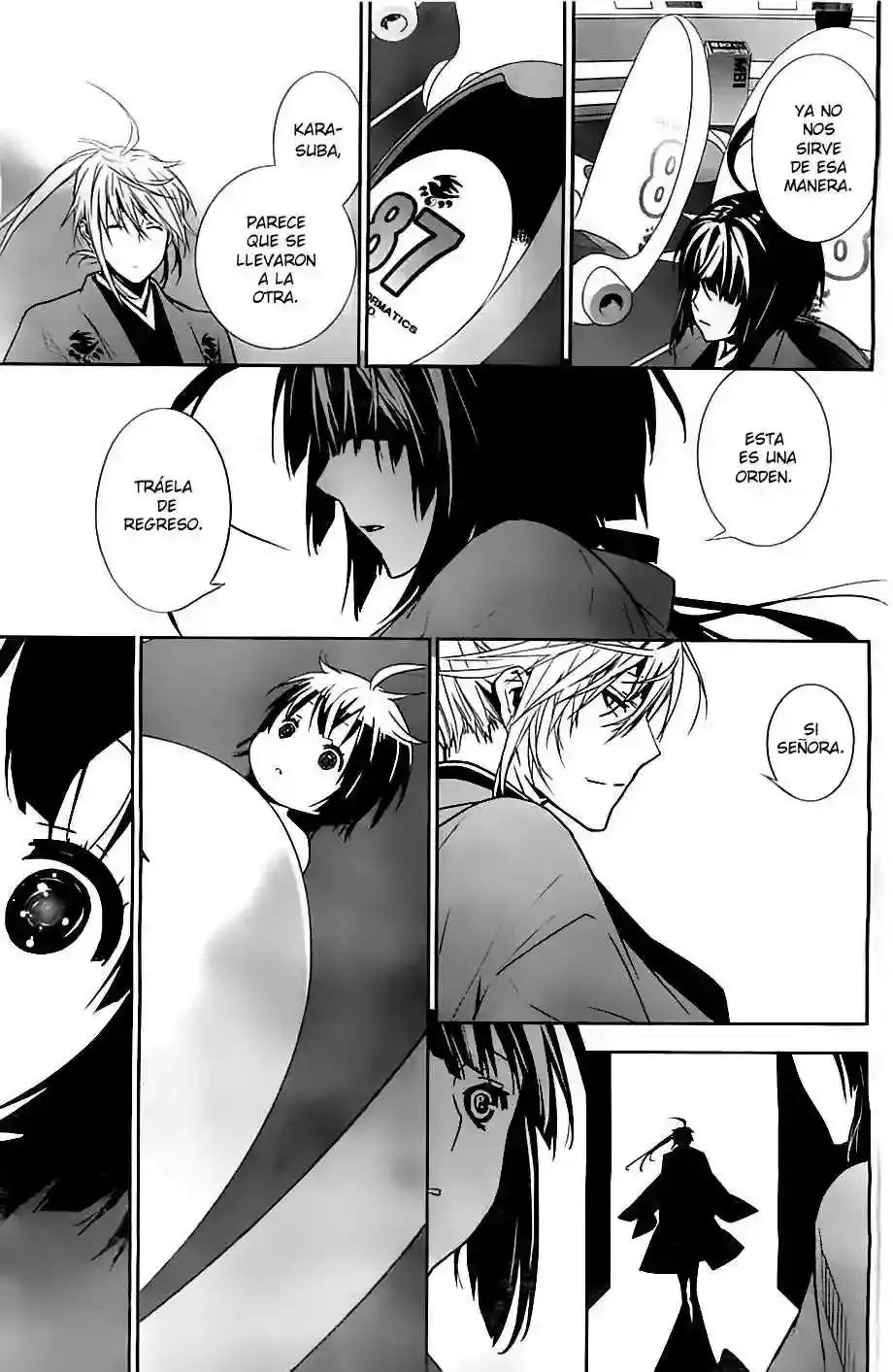Sekirei capítulo 144, página 8