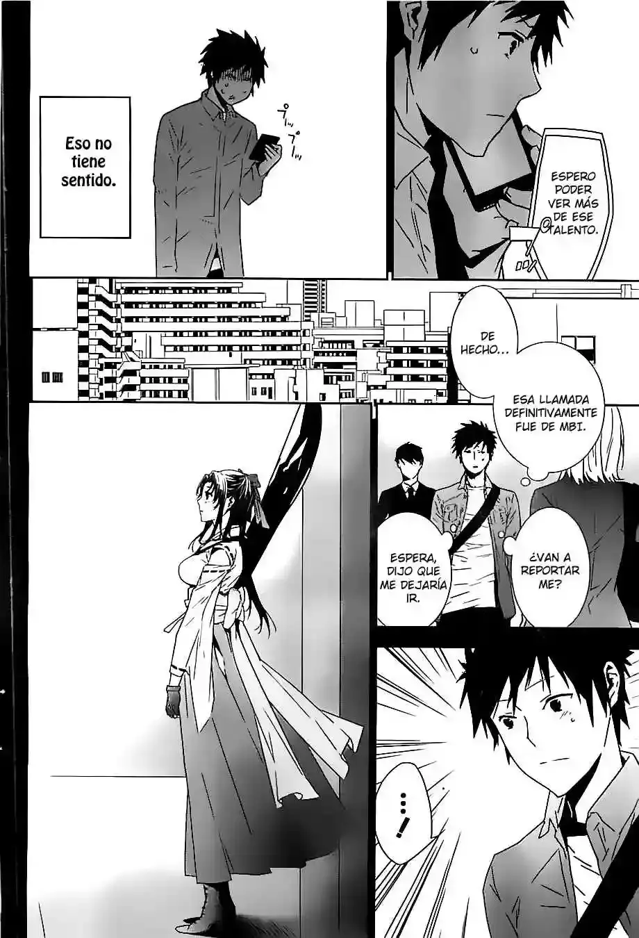 Sekirei capítulo 145, página 15
