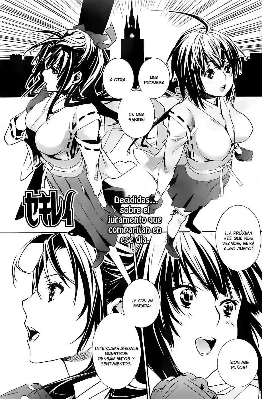 Sekirei capítulo 146, página 3