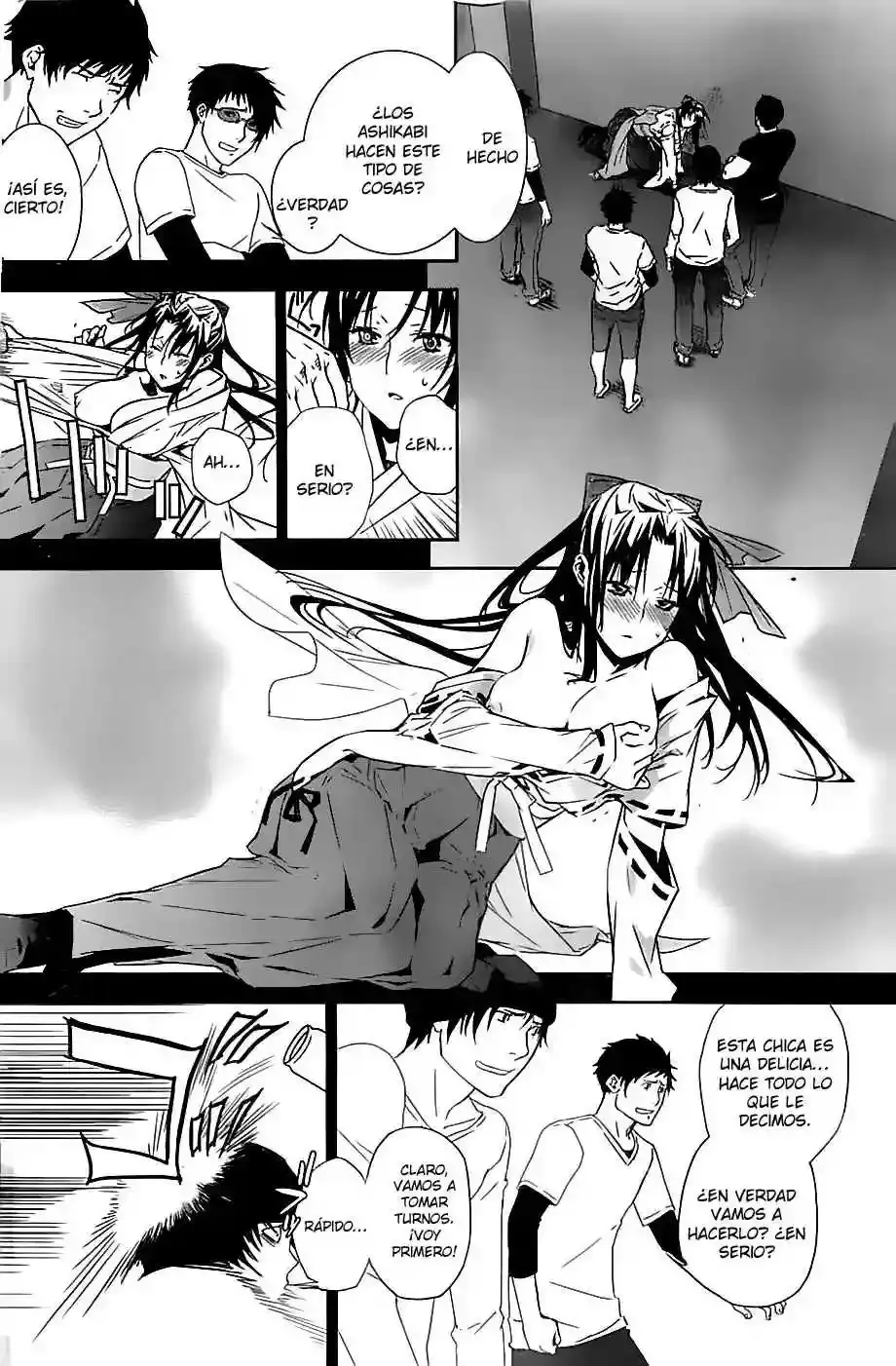 Sekirei capítulo 146, página 8