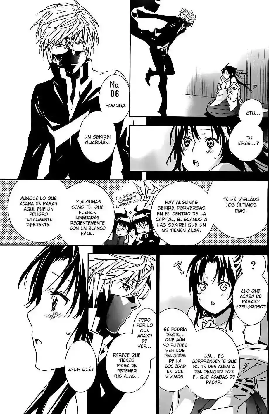 Sekirei capítulo 146, página 13