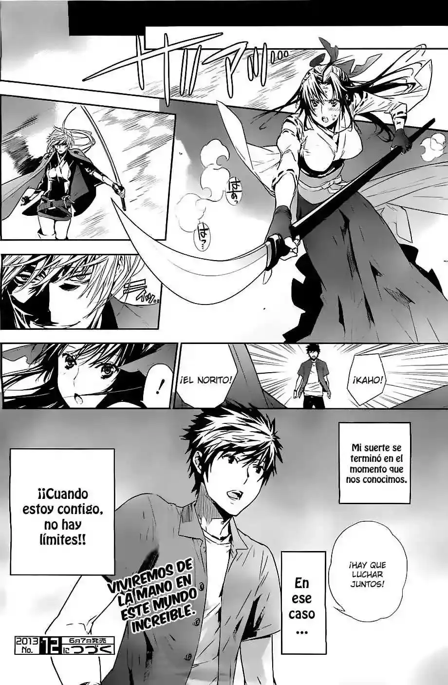 Sekirei capítulo 146, página 18