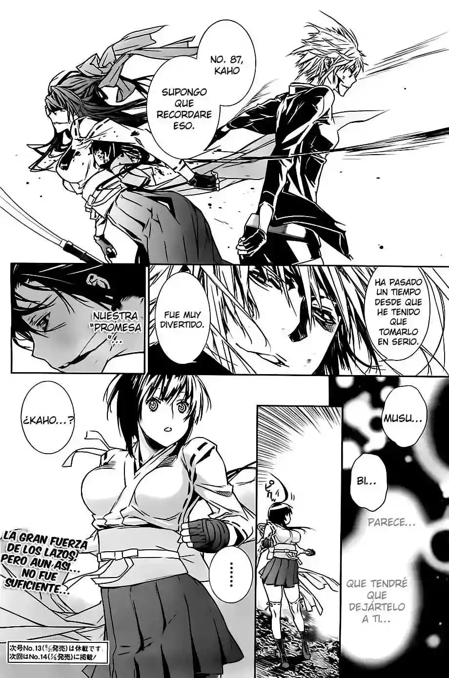 Sekirei capítulo 147, página 16