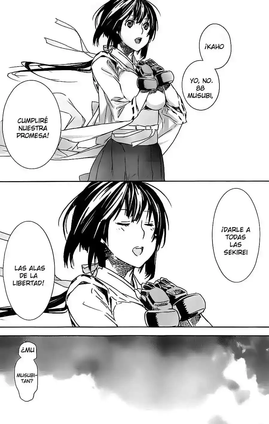 Sekirei capítulo 148, página 15