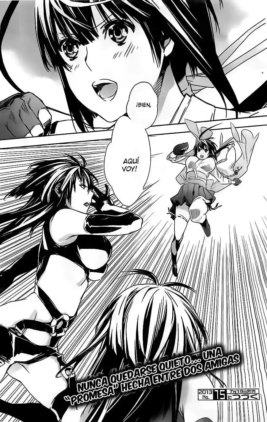 Sekirei capítulo 148, página 17
