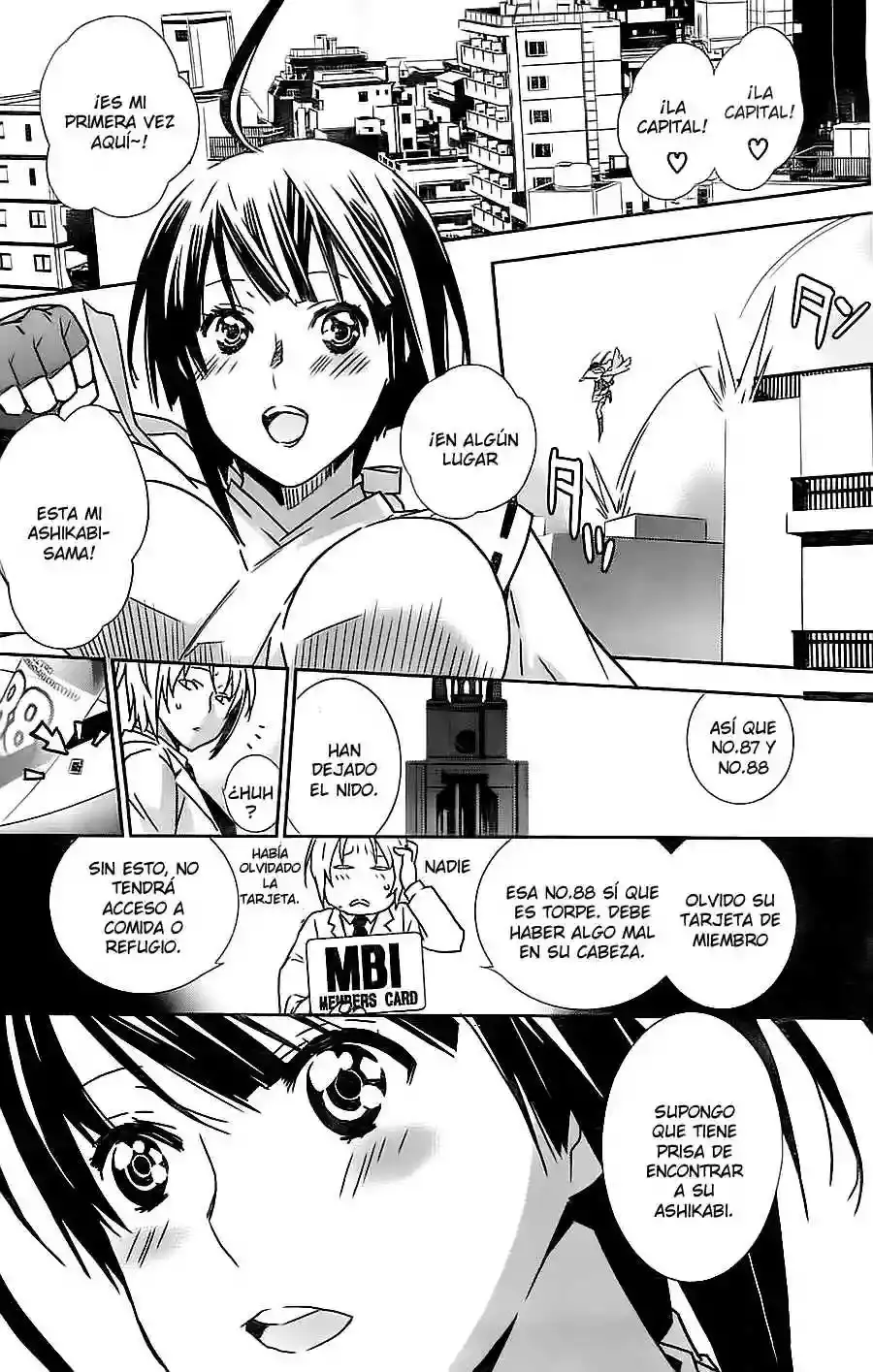 Sekirei capítulo 149, página 5