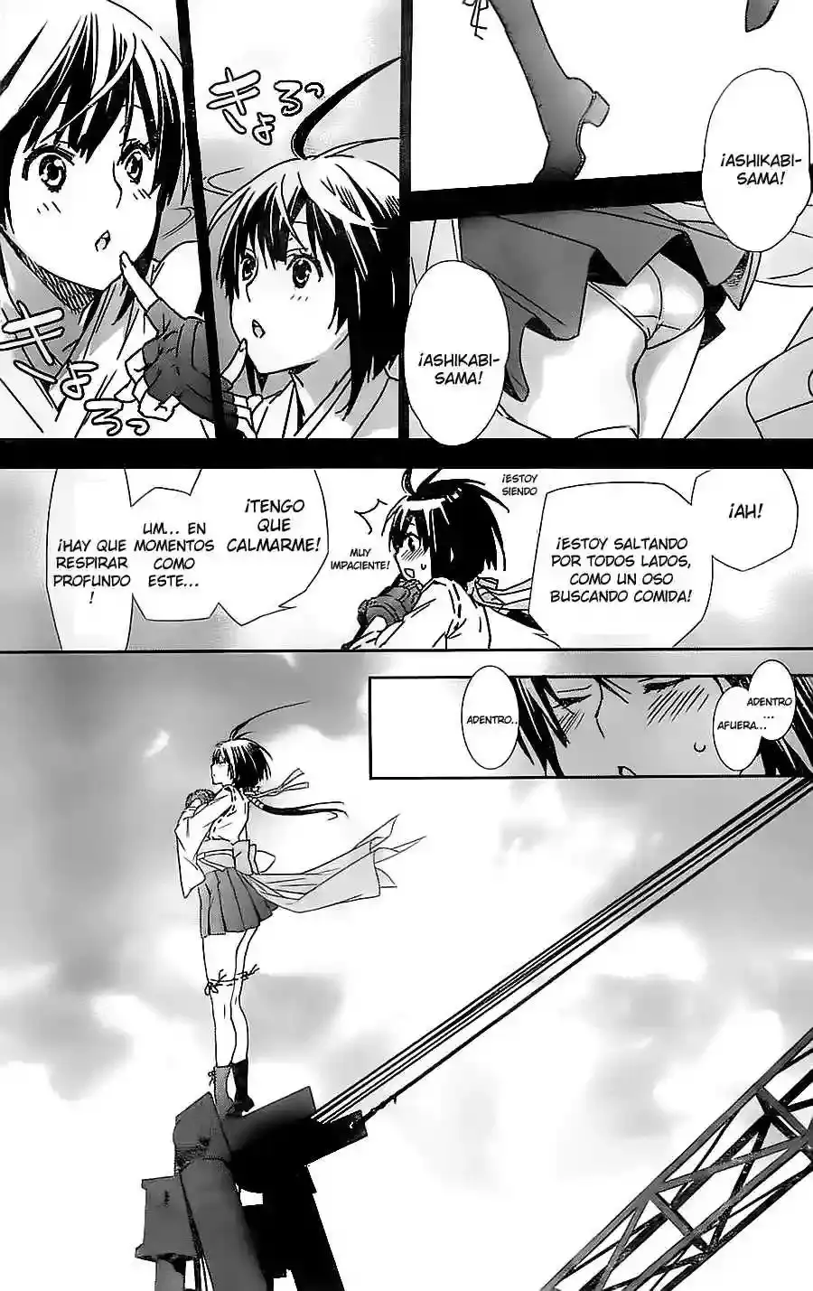 Sekirei capítulo 149, página 6