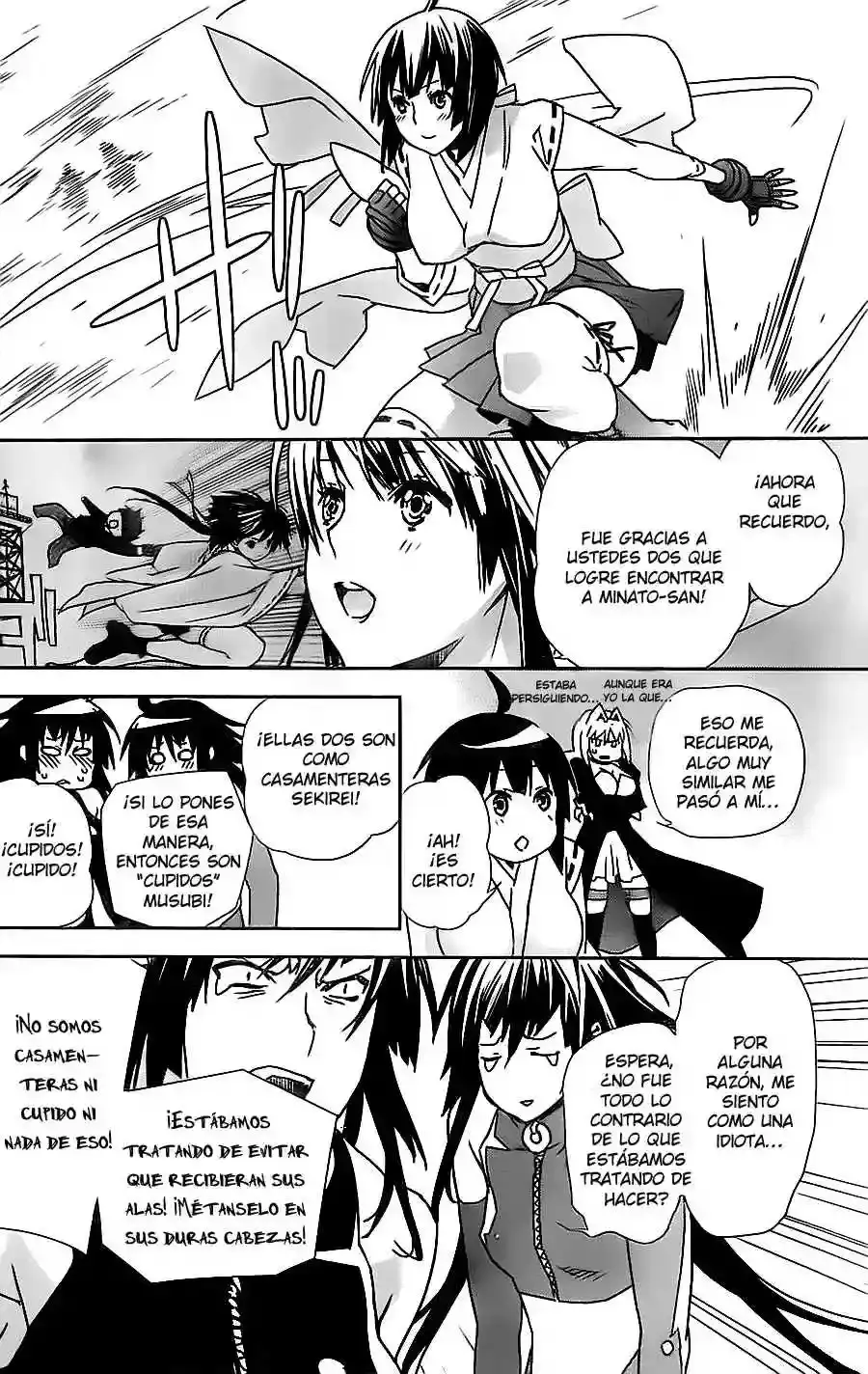 Sekirei capítulo 149, página 9